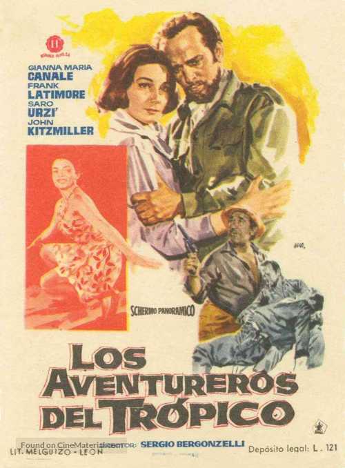 Gli avventurieri dei tropici - Spanish Movie Poster