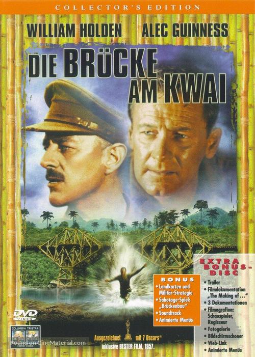 The Bridge on the River Kwai - German DVD movie cover