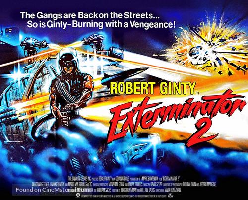 Exterminator 2 - British Movie Poster