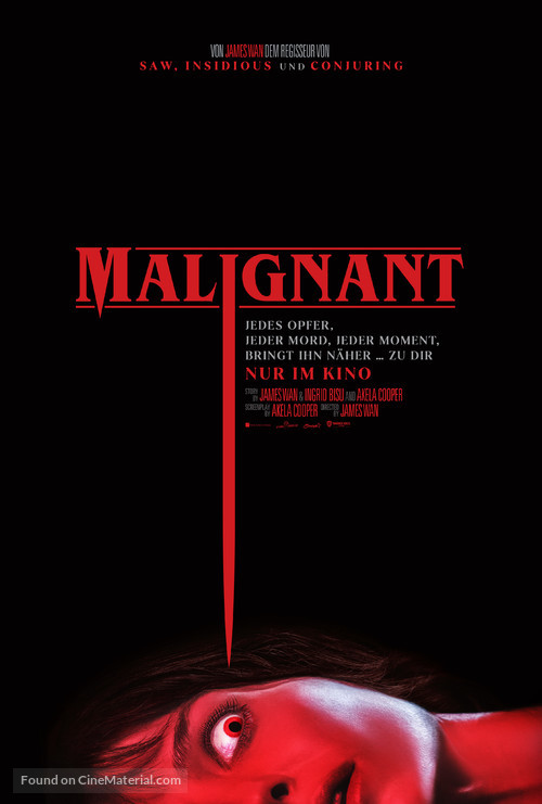 Malignant - German Movie Poster
