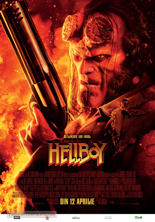 Hellboy - Romanian Movie Poster