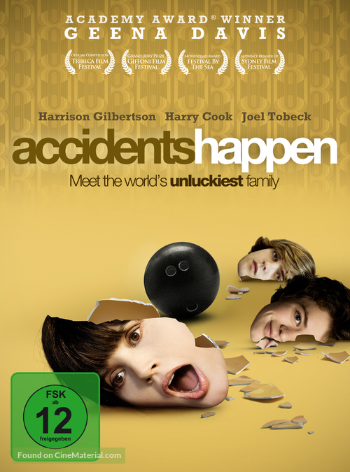 Accidents Happen - German DVD movie cover