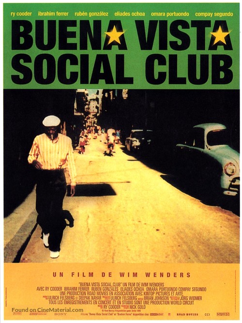 Buena Vista Social Club - French Movie Poster