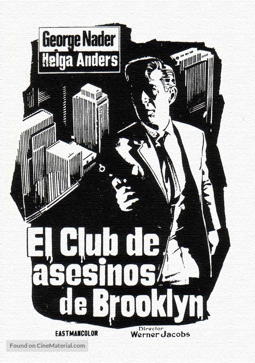 M&ouml;rderclub von Brooklyn, Der - Spanish Movie Poster