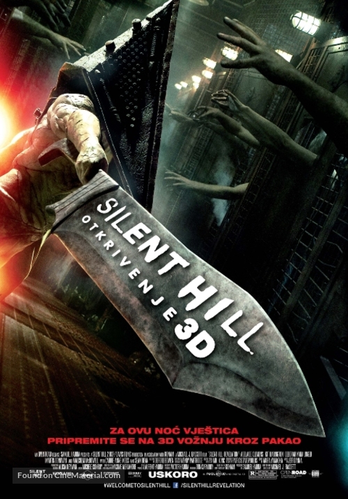 Silent Hill: Revelation 3D - Bosnian Movie Poster