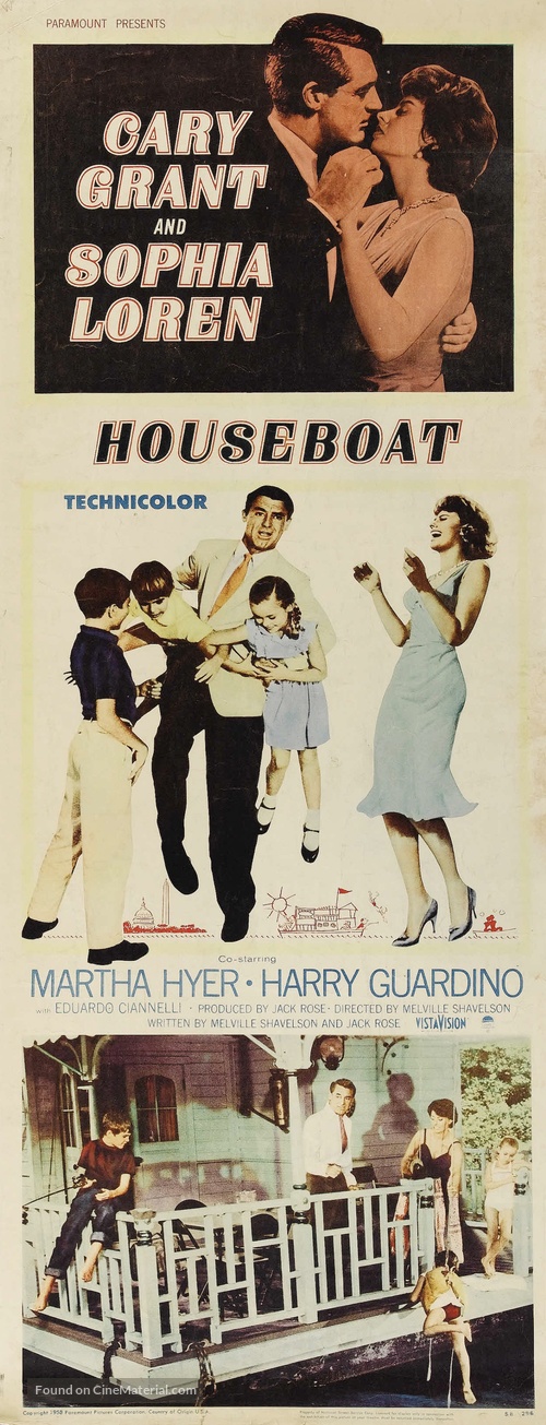 Houseboat - Movie Poster