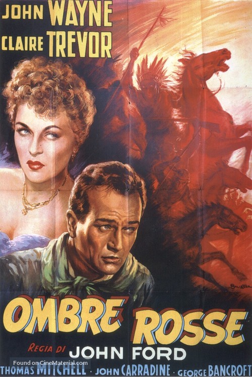 Stagecoach - Italian Movie Poster