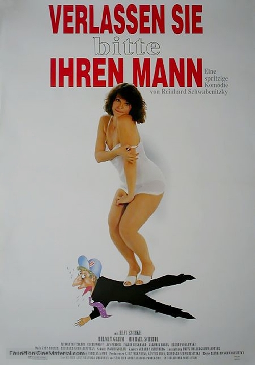 Verlassen Sie bitte Ihren Mann! - German Movie Poster