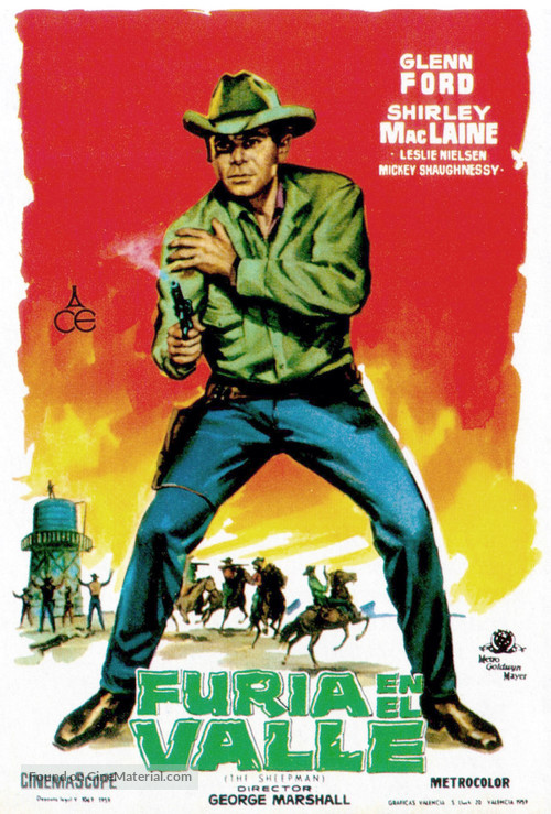 The Sheepman - Spanish Movie Poster