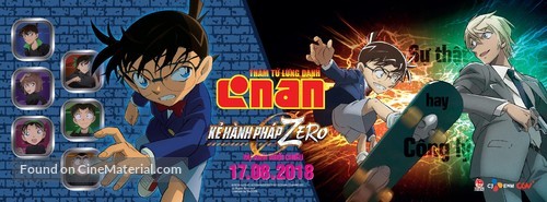 Meitantei Conan: Zero no Shikk&ocirc;nin - Vietnamese poster