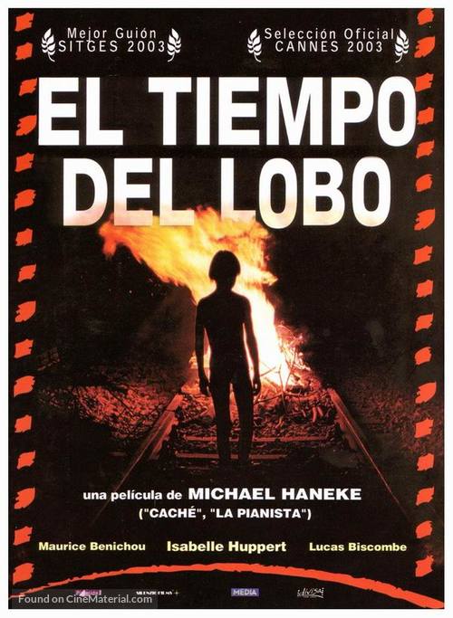 Temps du loup, Le - Spanish Movie Cover