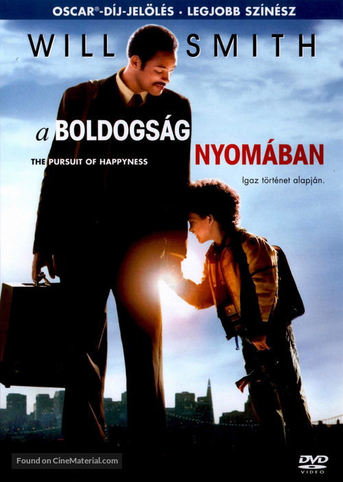 The Pursuit of Happyness - Hungarian Movie Cover