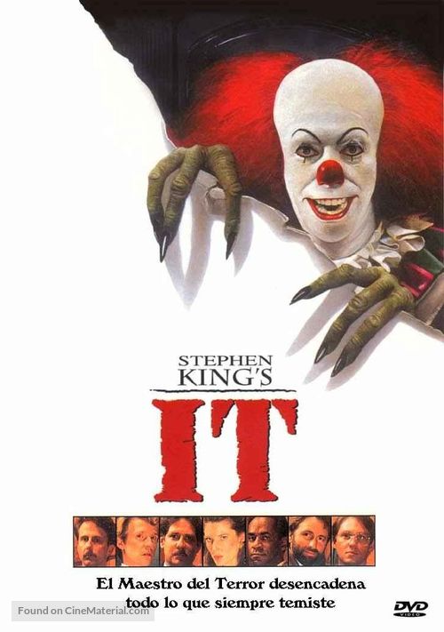 &quot;It&quot; - Spanish DVD movie cover