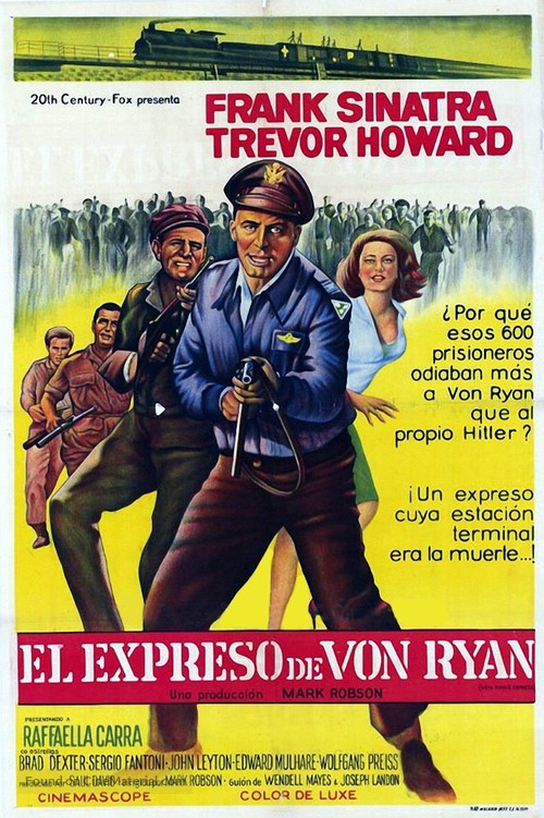 Von Ryan&#039;s Express - Argentinian Never printed movie poster