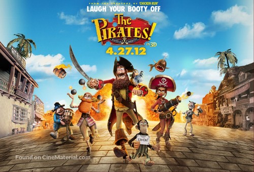 The Pirates! Band of Misfits - Movie Poster