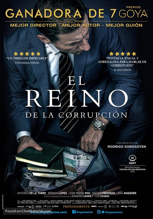 El reino - Argentinian Movie Poster