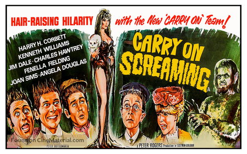 Carry on Screaming! - British Movie Poster