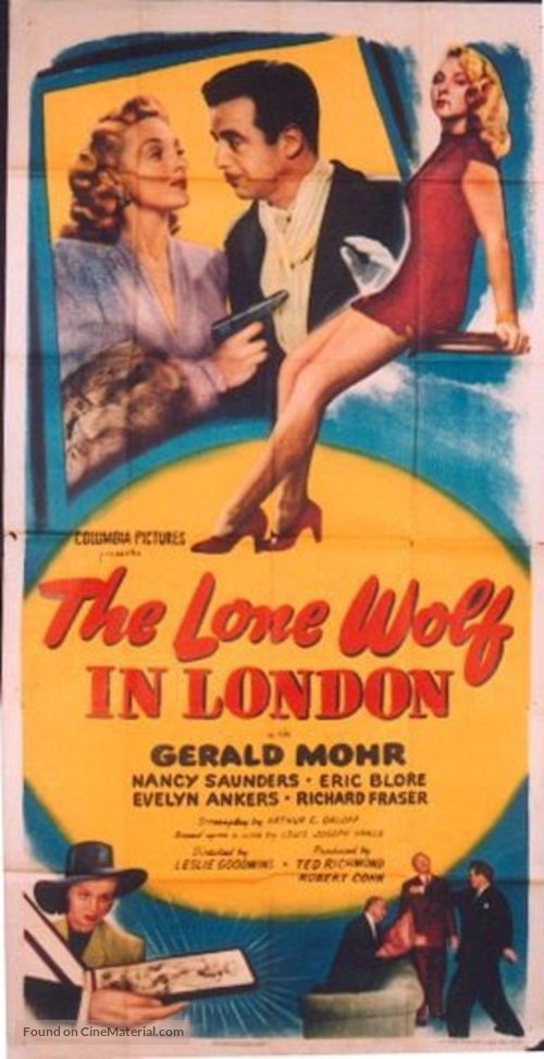 The Lone Wolf in London - Movie Poster