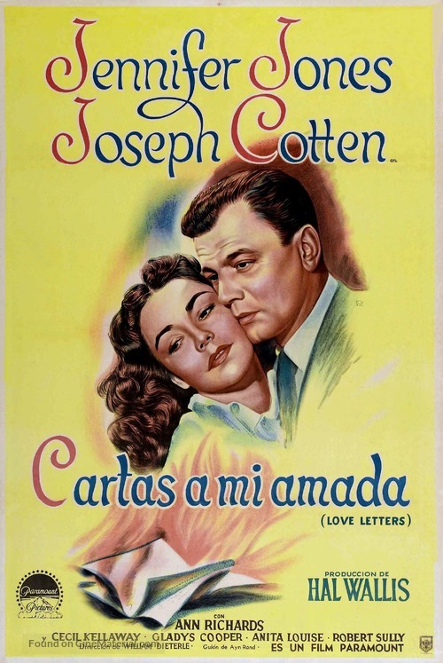 Love Letters - Argentinian Movie Poster