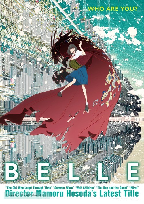 Belle: Ryu to Sobakasu no Hime - International Movie Poster