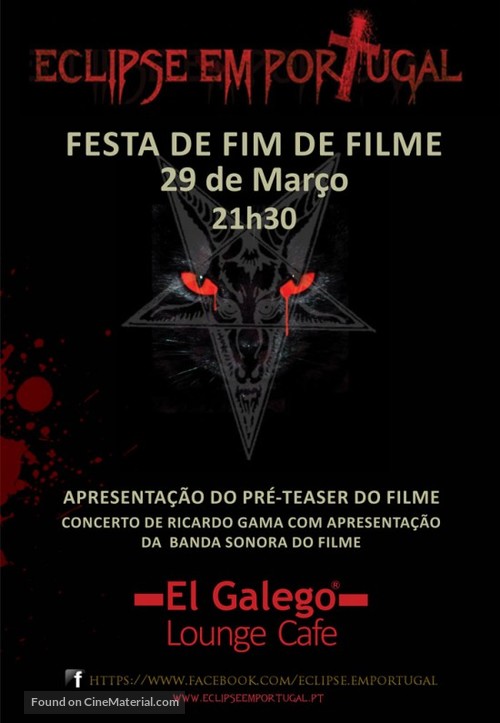 Eclipse em Portugal - Portuguese Movie Poster