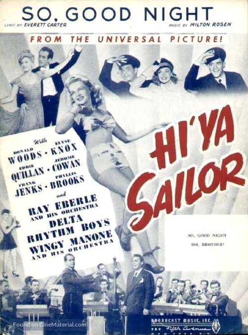 Hi&#039;ya, Sailor - poster