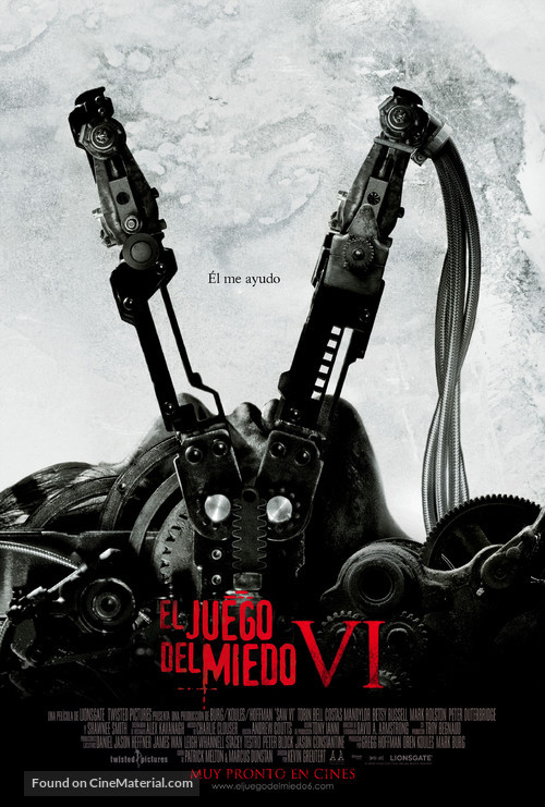 Saw VI - Chilean Movie Poster