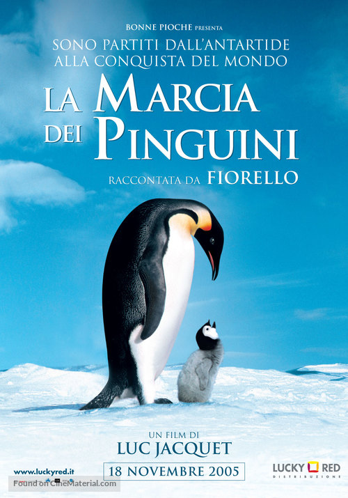 March Of The Penguins - Italian Movie Poster