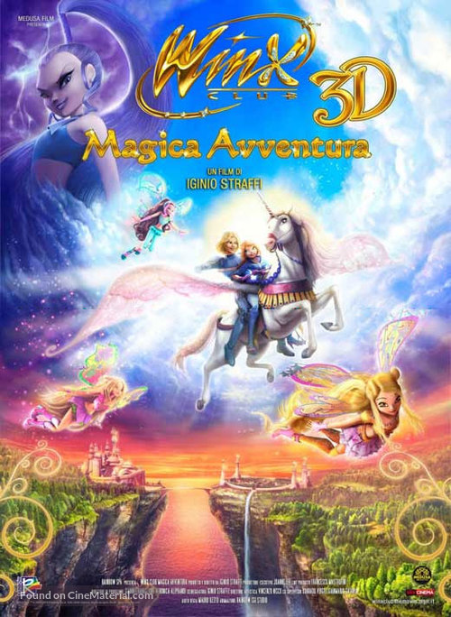 Winx Club 3D: Magic Adventure - Polish Movie Poster