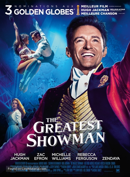 The Greatest Showman - French Movie Poster