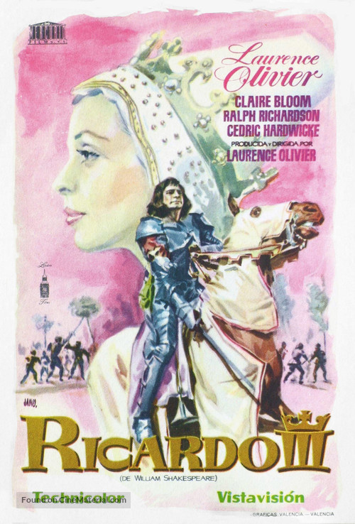 Richard III - Spanish Movie Poster