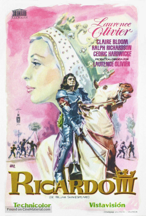 Richard III - Spanish Movie Poster
