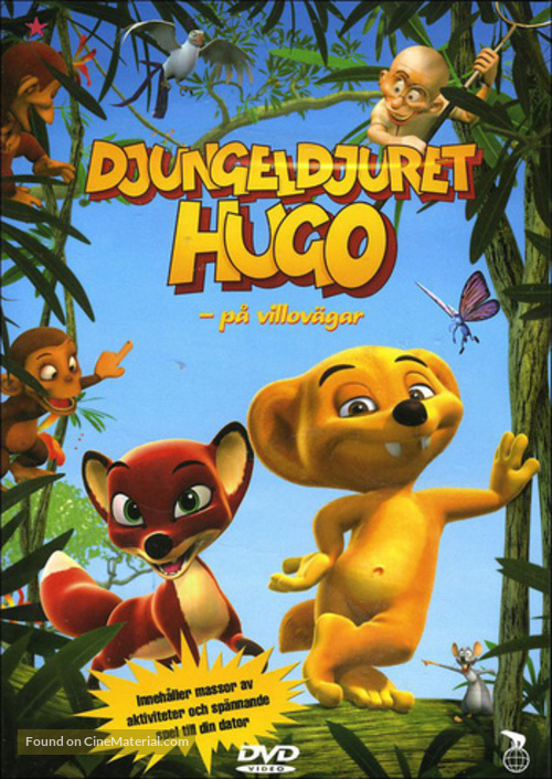 Jungledyret Hugo: Fr&aelig;k, flabet og fri - DVD movie cover