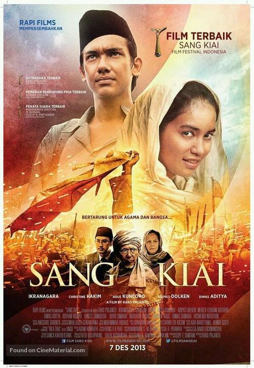 Sang kiai - Indonesian Movie Poster