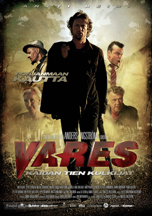 Vares - Kaidan tien kulkijat - Finnish Movie Poster