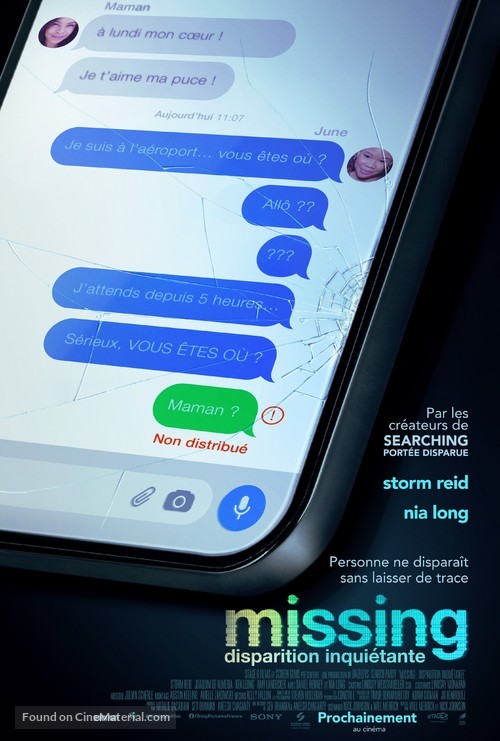 Missing - French Movie Poster