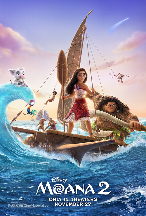 Moana 2 - Movie Poster