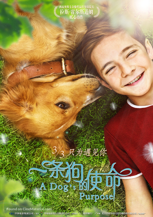 A Dog&#039;s Purpose - Chinese Movie Poster