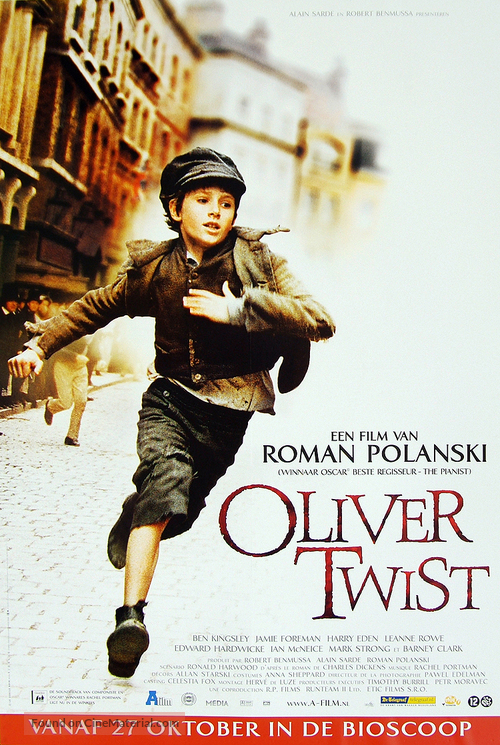 Oliver Twist - Dutch Movie Poster