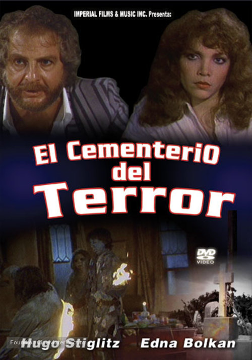 Cementerio del terror - Argentinian DVD movie cover