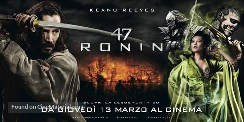 47 Ronin - Italian Movie Poster