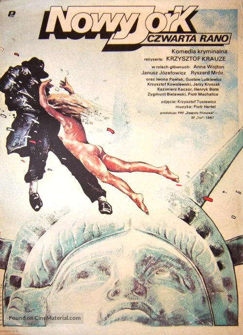 Nowy Jork, czwarta rano - Polish Movie Poster