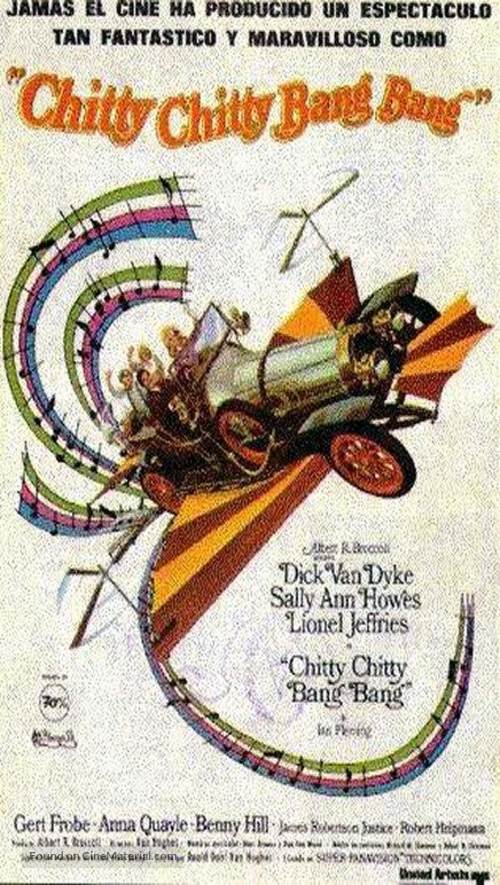 Chitty Chitty Bang Bang - Spanish Movie Poster