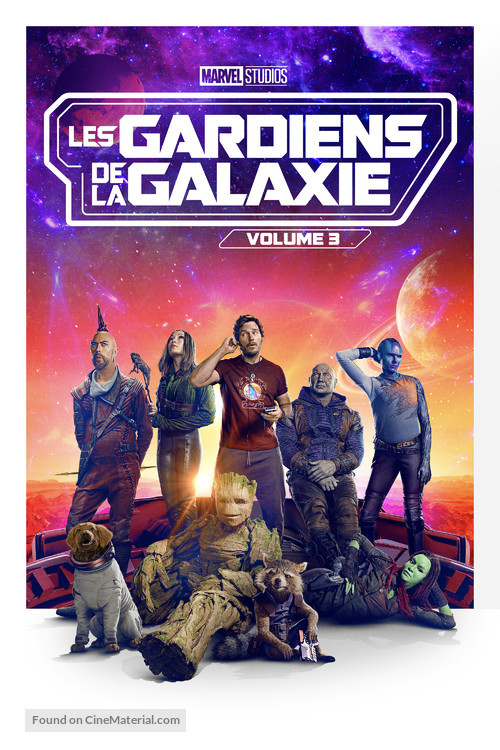 Guardians of the Galaxy Vol. 3 - French Video on demand movie cover