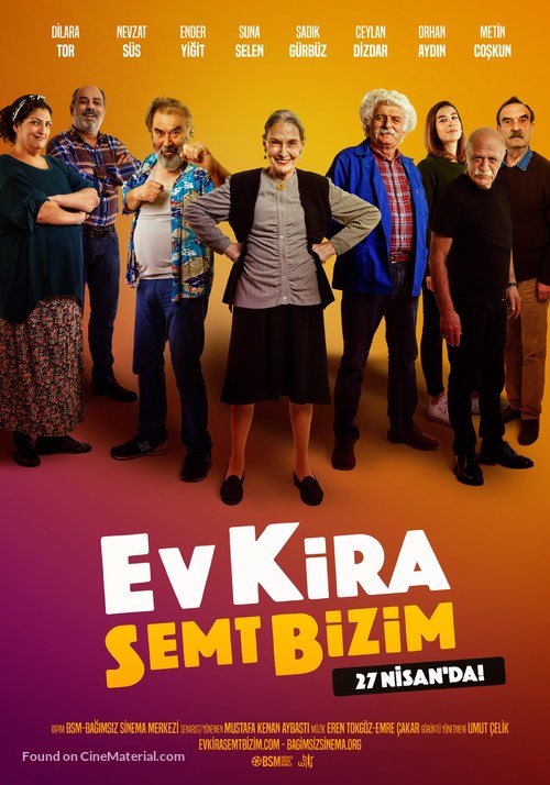 Ev Kira Semt Bizim - Turkish Movie Poster