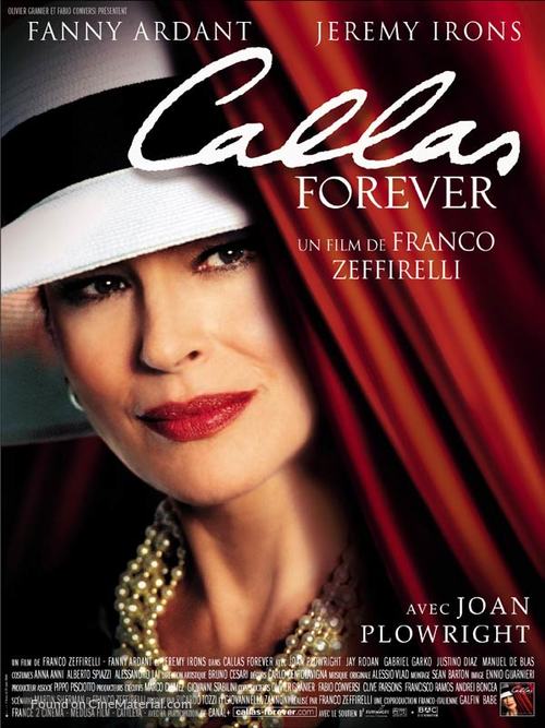 Callas Forever - French Movie Poster