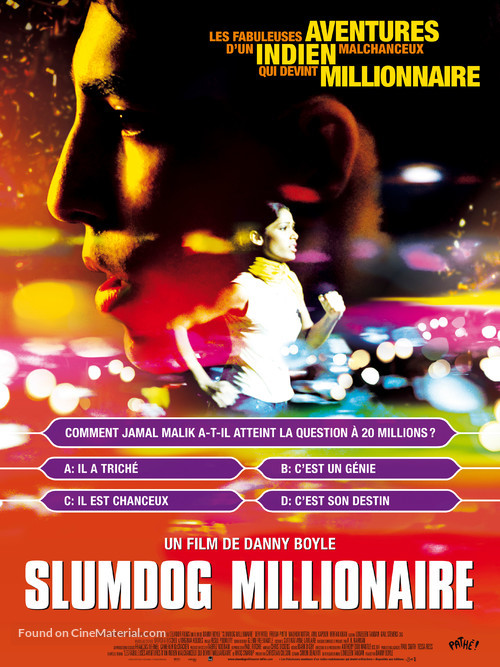 Slumdog Millionaire - French Movie Poster