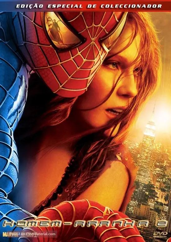 Spider-Man 2 - Portuguese DVD movie cover