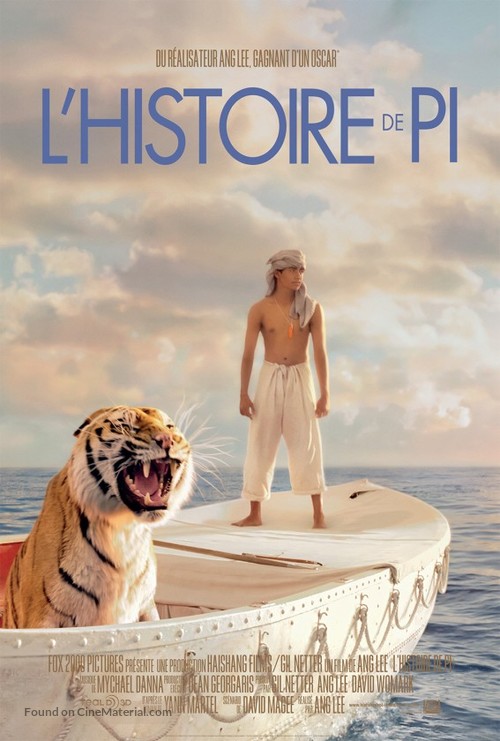 Life of Pi - Canadian Movie Poster