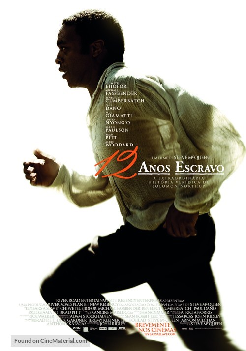 12 Years a Slave - Portuguese Movie Poster